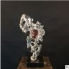 透明树脂太湖石摆件 样板房展厅软装创意配饰摆设艺术工艺品