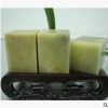 3*3*4CM青田石封门印章石料练习章印石方章篆刻印章材料批发