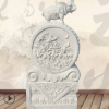 曲阳雕塑石雕门墩大理石汉白玉吉祥富贵花开门口招财抱鼓石