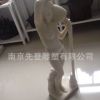 南京大理石汉白玉雕塑 西方人物石雕 侍女泼水