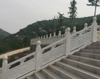 河堤建筑石栏杆 阳台石栏杆 仿古大理石石栏杆