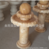 供应石雕家居流水摆件米黄玉喷泉转运球小型室内喷泉风水球