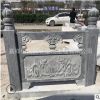 厂家直销户外石雕栏杆 花岗岩石栏杆 汉白玉浮雕石栏板 加工定制