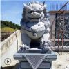 石雕厂家直销石雕青石狮子 大理石中式狮子 仿古镇宅摆件