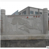 天然五莲红花岗岩石材桥栏杆价格多少钱一米 古建筑石雕栏板图片