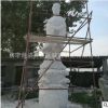 汉白玉石雕观音雕像 三面观音菩萨石雕 寺庙佛像 石观音 石佛像