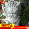 汉白玉石雕石狮子批发家用大理石石材狮子一对批发零售