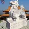 石雕貔貅汉白玉家居企业酒店银行门口摆放石材动物招财镇宅貔貅