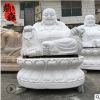 曲阳厂家定制 汉白玉花岗岩石雕 镇宅供奉 大型石雕佛像户外景观