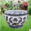 厂家直销石雕鱼缸 青石仿古花盆 户外庭院摆件石头水缸水盆养鱼池