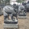 石雕青石吸水兽貔貅摆件大理石雕刻动貅石头工艺品一对厂家批发价