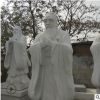 石雕孔子定制大型汉白玉孔子石雕像校园古现代人物雕塑摆件定做