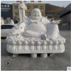 石雕汉白玉弥勒佛大肚佛大型观音佛像人物雕塑寺庙寺院佛像厂家