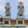 石雕佛像人物雕像花岗岩关公像韦驮像菩萨武财神站像大型人物雕塑