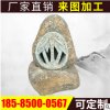 园林景观仿古石雕灯 庭院装饰石头青石摆件 青石石材寺庙建筑