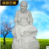佛教罗汉人物雕塑 户外大型花岗岩广场景观仿古石佛雕像