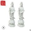 厂家现货石雕观音像 各种尺寸适用寺庙景区 汉白玉观音像雕塑定制