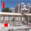 石雕四角凉亭六角凉亭双层走廊长廊园林公园景观摆件