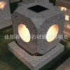 新款太阳能石雕石灯大理石中式围墙照明灯别墅广场户外草坪灯摆件