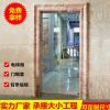 承接工程电梯门套 天然大理石门窗套 人造岗石花岗岩门套框 定制