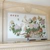 供应 天然中国风大理石石材彩雕室内电视背景墙 产品