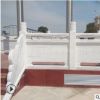 石雕栏杆定制汉白玉栏板浮雕中式园林桥梁河道护栏厂家批发石栏杆