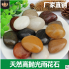 天然精抛光鹅卵石石头雨花石软五彩石小石子花卉鱼缸园林铺路石