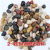 鹅卵石雨花石天然小石子鱼缸造景花盆装饰盆栽园艺彩石头 5斤装