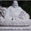 石雕弥勒佛 石像笑和尚雕塑 汉白玉寺庙佛像庙宇摆件 石雕佛公
