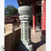 龙辉石雕 厂家直销寺院寺庙古建筑 青石出食台 设计施工全面服务