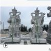 福建惠安石雕厂家直销 石雕四大天王 寺庙青石花岗岩四大天王