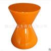 漏斗形茶几 简约圆形咖啡玻璃钢茶几 现代特色客厅会客洽谈茶边几