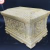 精品**骨灰盒 黄檀石荷花居灰盒 单品主打