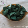 彩色石子厂直销 绿色石子 深绿色石米 机制抛光鹅卵石 小豆水洗石